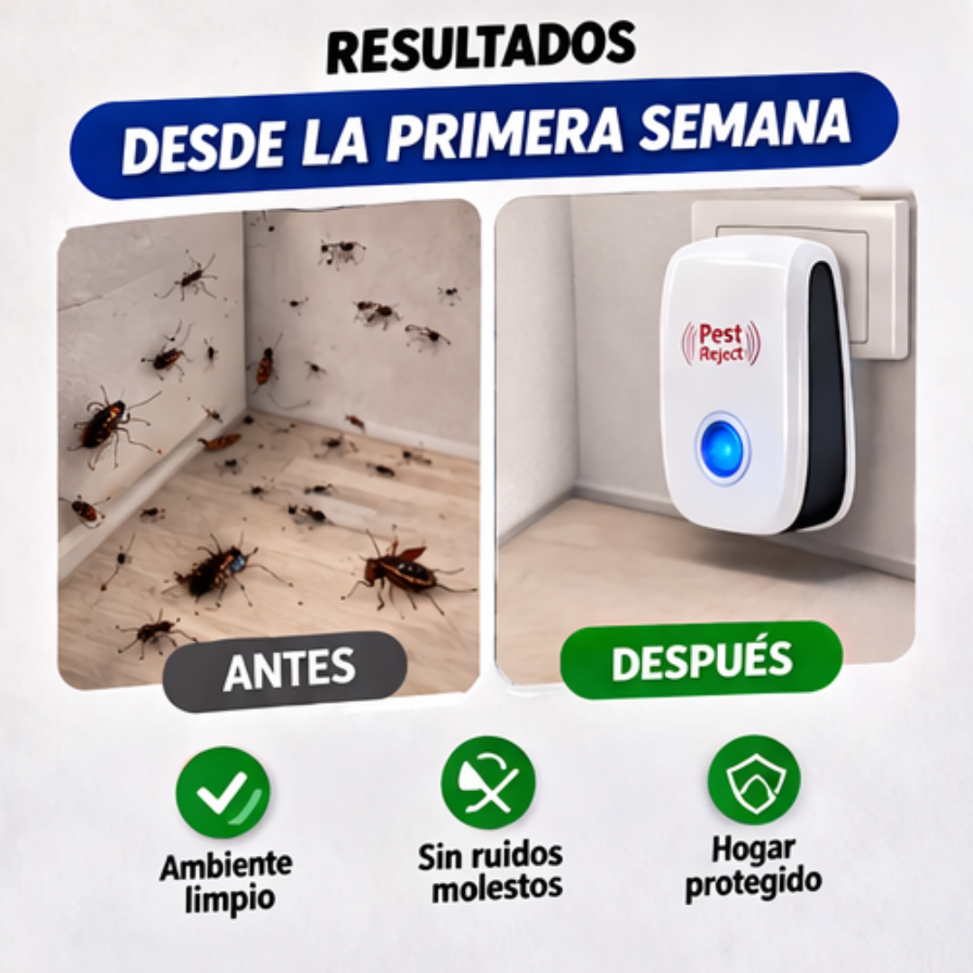 REPELENTE PEST REJECT PRO 2x1