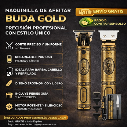 Maquinilla profesional Buda gold