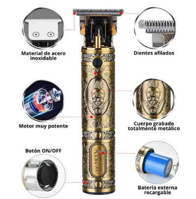 Maquinilla profesional Buda gold